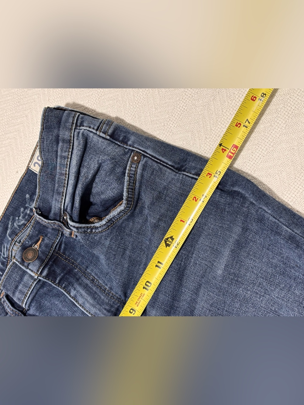 🩵Free People Indigo Ripped Skinny Jeans - Picture 8 of 16